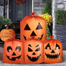 Orange Jack'O Lantern Bags, 10 Pcs