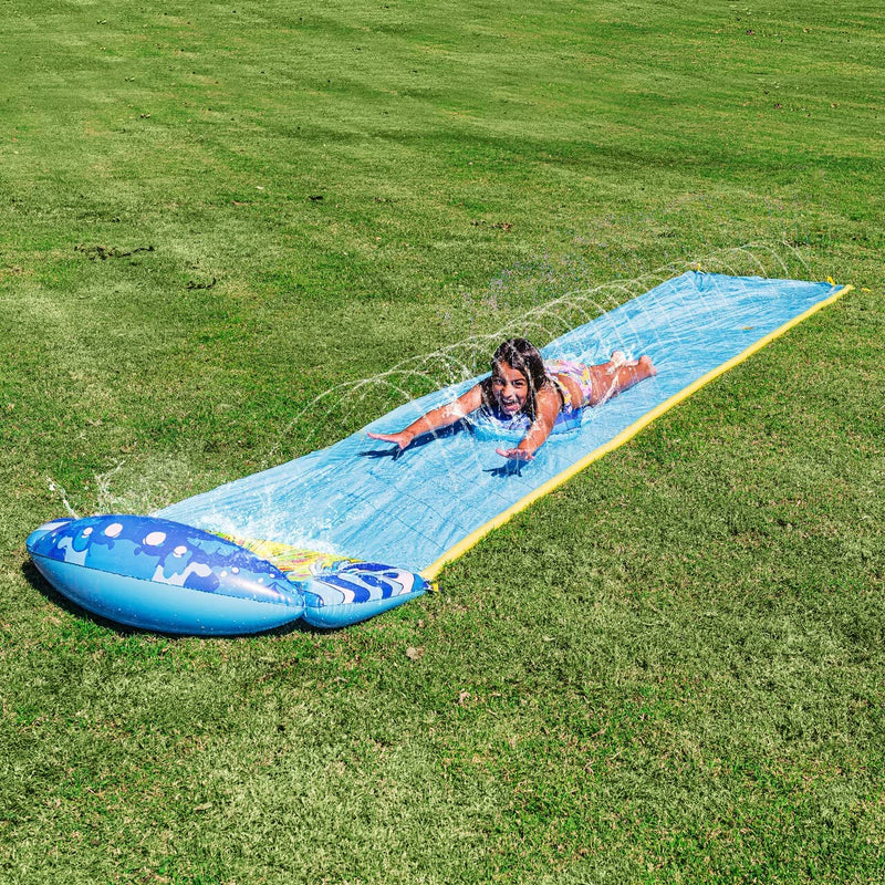 SLOOSH - Lawn Water Slides - Single Slide (Blue)