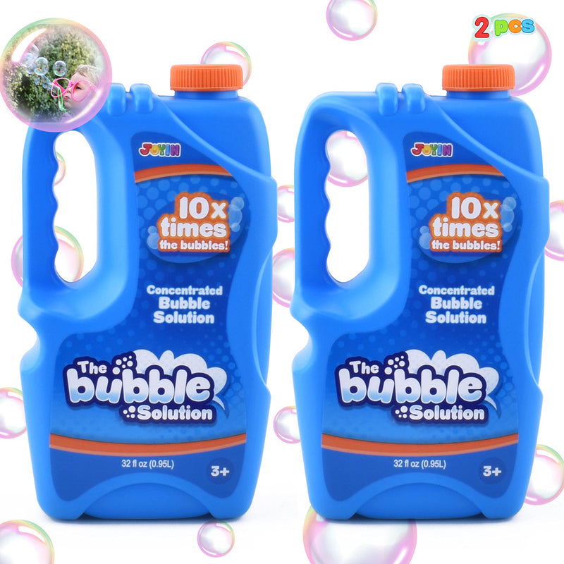 32 oz Bubble Solution Concentrated, 2 pcs Blue