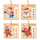 8 Pcs Christmas Money Holders for Cash Ornaments, Card Holder Display for Christmas Party Decorations