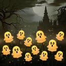 2 Pcs 12LEDs Solar Cute Ghost Lights