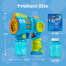 Bubble Gun Machine with Bubble Refill Solution