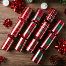 10in Christmas No Snap Party Favor (Plaid)