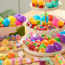 200Pcs Prefilled Easter Eggs with Assorted Toys for Easter Eggs Bulk