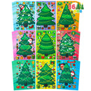 36 Pcs Christmas Tree Stickers Make Your Own Xmas Stocking Stuffers