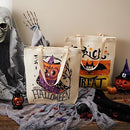 3 Large Halloween Tote Bags