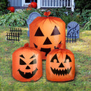 Orange Jack'O Lantern Bags, 10 Pcs