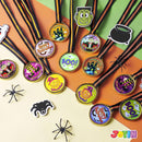 24 Pieces Halloween Medal Trophies And Trophy Ribbons