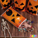 Halloween Jack O Lantern Trick Or Treat Bags, 72-pack