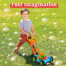 Sloosh Bubble Lawn Mower Toddler Toys, Blue