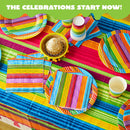 4Pcs Cinco De Mayo Fiesta Tablecloth Table Runner, 54 x 108â€?,<ul class=""a-unordered-list a-vertical a-spacing-mini"">