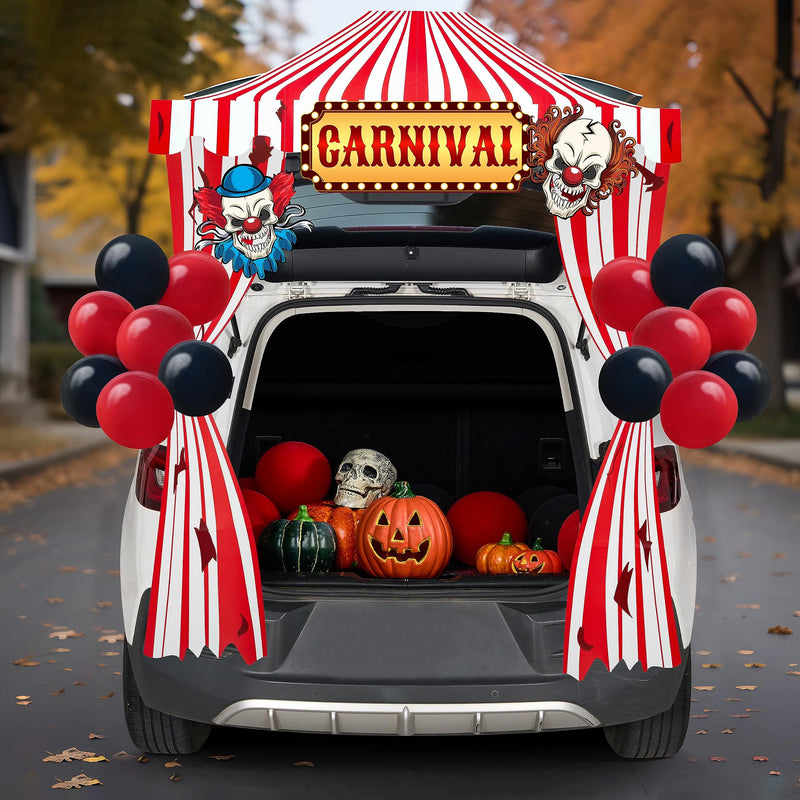 Carnival Halloween Trunk or Treat Decor Kit