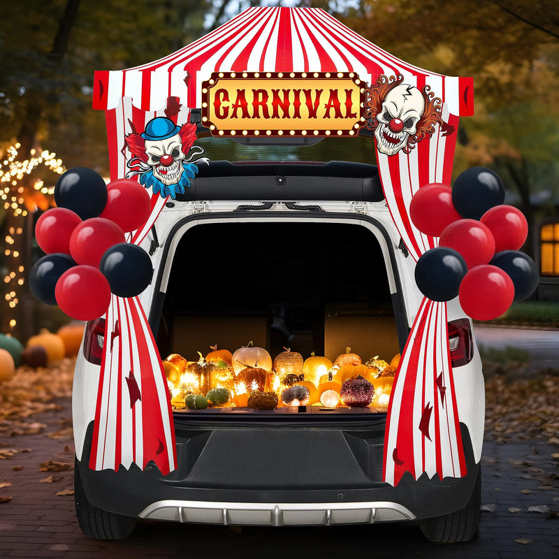 Carnival Halloween Trunk or Treat Decor Kit