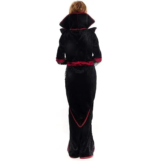 Child Girl Royal Vampire Costume-XXL