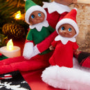 Christmas 2PCS Tiny Elf Doll Christmas with 1 red and 1 Green elf