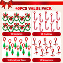Christmas Beaded Ornament Craft, Make Up to 40 Hanging Ornaments