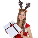 Christmas Light Up Cute reindeer headband Adult Kids Xmas Accessories