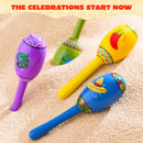 Cinco De Mayo 6 Pcs Mini Wooden Maracas for Kids