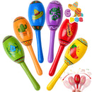 Cinco De Mayo 6 Pcs Mini Wooden Maracas for Kids
