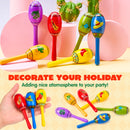 Cinco De Mayo 6 Pcs Mini Wooden Maracas for Kids