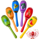 Cinco De Mayo 6 Pcs Mini Wooden Maracas for Kids
