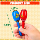 Cinco De Mayo 6 Pcs Mini Wooden Maracas for Kids