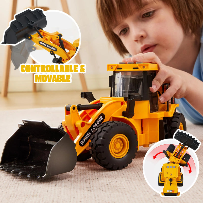 Naxudcoo Construction Toys For 3-7 Year Old Boys: Construction Truck Toy Set Toddler Car Truck Toy Crane Excavator Digger Dump Trucks, Construction
