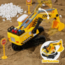 Construction Site Play Set with Excavator, Dump Truck and Loader
