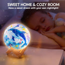 DIY 3D Moon Night Light, Moon Lamp Kit Galaxy Lamp Arts and Crafts Kit