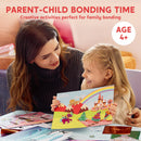 Foil Art Kit for Kids Foam Stickers, Creative Travel Toys and Birthday Gifts