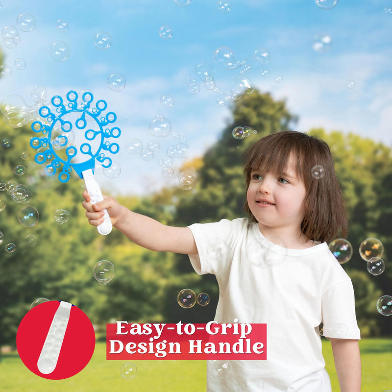 Giant Bubble Wand Toys with Tray Bulk, Large Bubble Maker