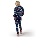 Adults Christmas Loose Hooded Pajamas