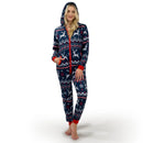 Adults Christmas Loose Hooded Pajamas
