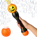 JOYIN Halloween Glowing Automatic Pumpkin Bubble Blower Wand