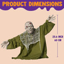 JOYIN Halloween Animated Zombie Groundbreaker with Movable Arms