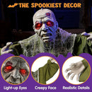 JOYIN Halloween Animated Zombie Groundbreaker with Movable Arms