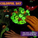 Halloween Character Glow in The Dark Bouncy Balls, 144 Pcs