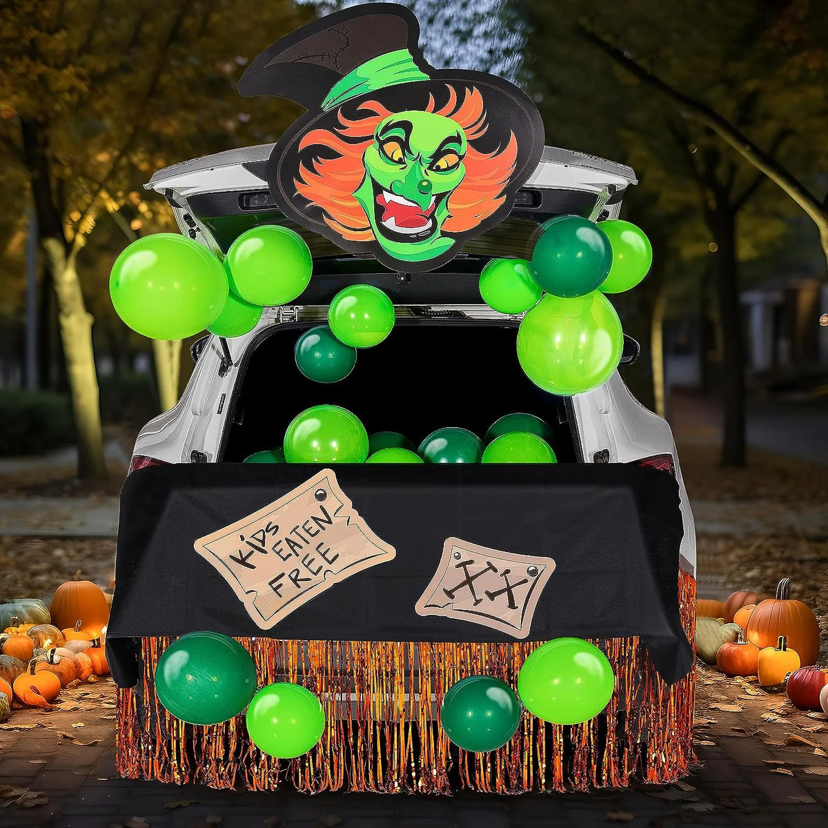 JOYIN Halloween Witch's Soup Theme Trunk or Treat Car Decorations Kit