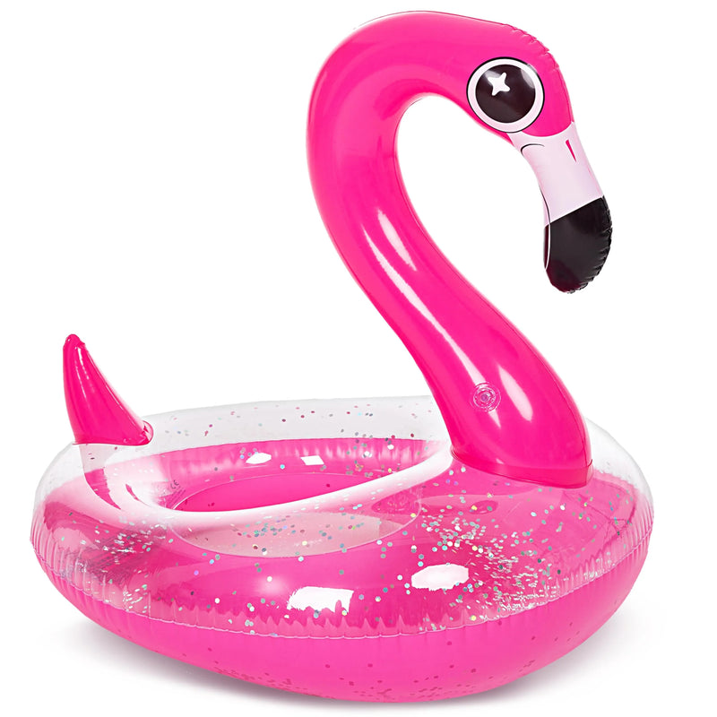 Sloosh - 38in Flamingo with Glitters Pool Float