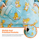 Adult Sherpa Wearable Blanket-Corgi