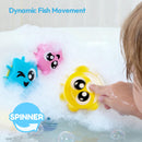 JOVA Lalalark 7-in-1 Bath Toys Set for Kids