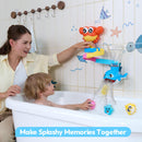 JOVA Lalalark 7-in-1 Bath Toys Set for Kids
