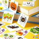 144 PCS Halloween Temporary Tattoos, 12 Designs Waterproof Fake Tattoos Stickers for Kids