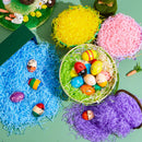 JOYIN 0.75LB Easter Plastic Grass - 6 Colors Shred Filler