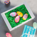 JOYIN 0.75 LB (12 Oz) Pure Green Easter Grass Crinkle Filler