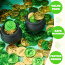 JOYIN 103 PCS St. Patrick's Day Cauldrons Set with Shamrock Coins