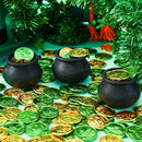 JOYIN 103 PCS St. Patrick's Day Cauldrons Set with Shamrock Coins