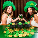 JOYIN 103 PCS St. Patrick's Day Cauldrons Set with Shamrock Coins