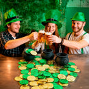 JOYIN 103 PCS St. Patrick's Day Cauldrons Set with Shamrock Coins