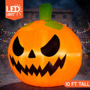 JOYIN 10FT Giant Inflatable Halloween Pumpkin with Built-in LED Lights